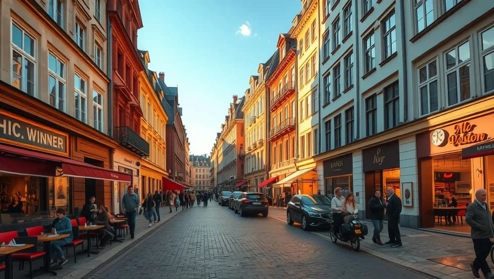Karl Johansgatan i Göteborg, en populär handelsstrasse