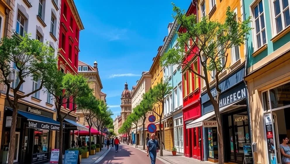 Södra Grev Rosengatan i Örebro